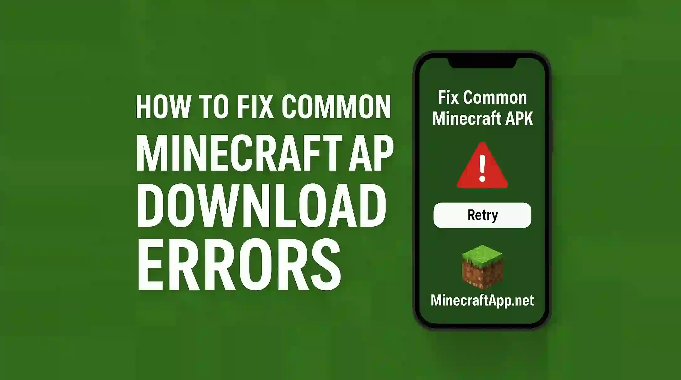 How to Fix Common Minecraft APK Download Errors