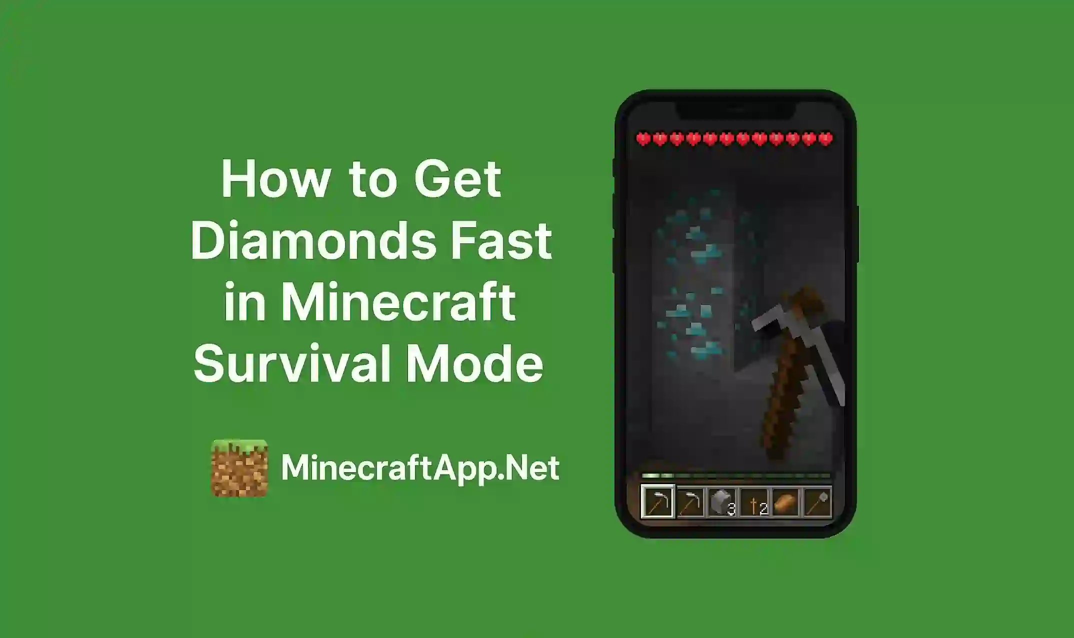 How to Get Diamonds Fast in Minecraft Survival Mode